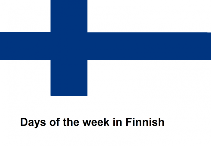 Days of the week in finnish