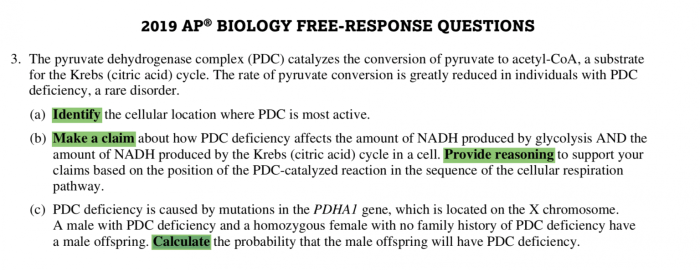 Ap biology unit 7 progress check frq