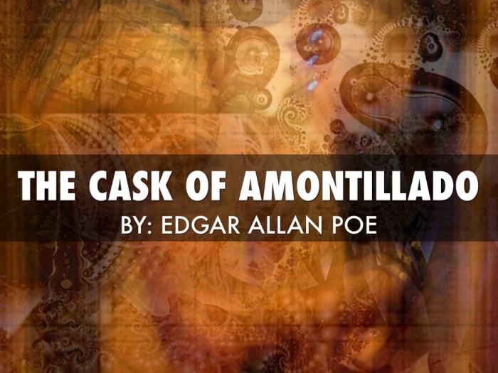 The cask of amontillado commonlit