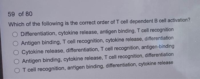 Cell activation