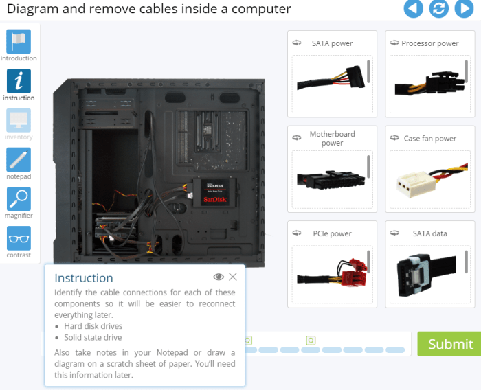 Lab 3-3 installing a processor and connecting power